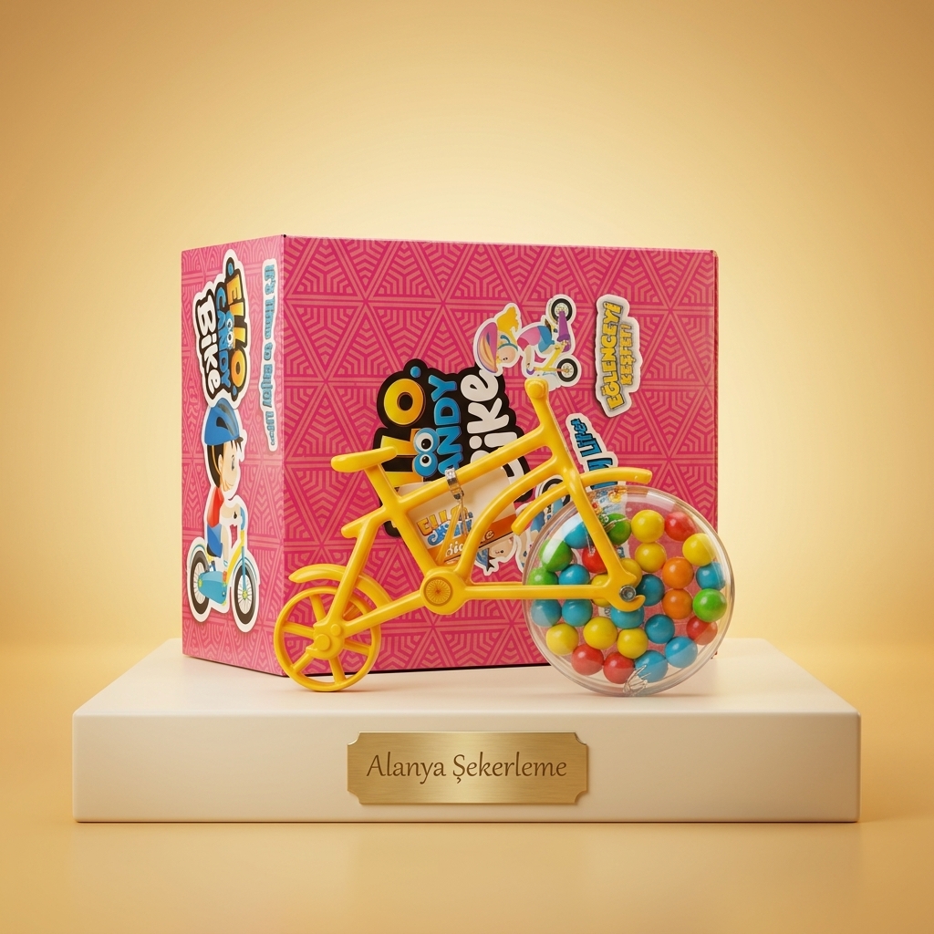 Ello Candy Bisiklet Oyuncaklı Şeker