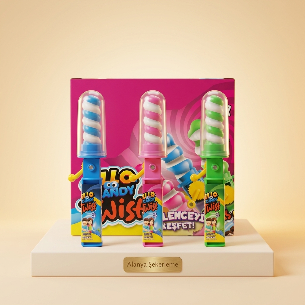 Ello Candy Twist Çevirmeli Lolipop
