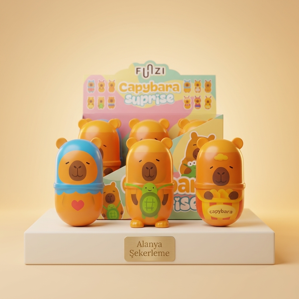 Funzi Capybara Surprise Oyuncaklı Şeker