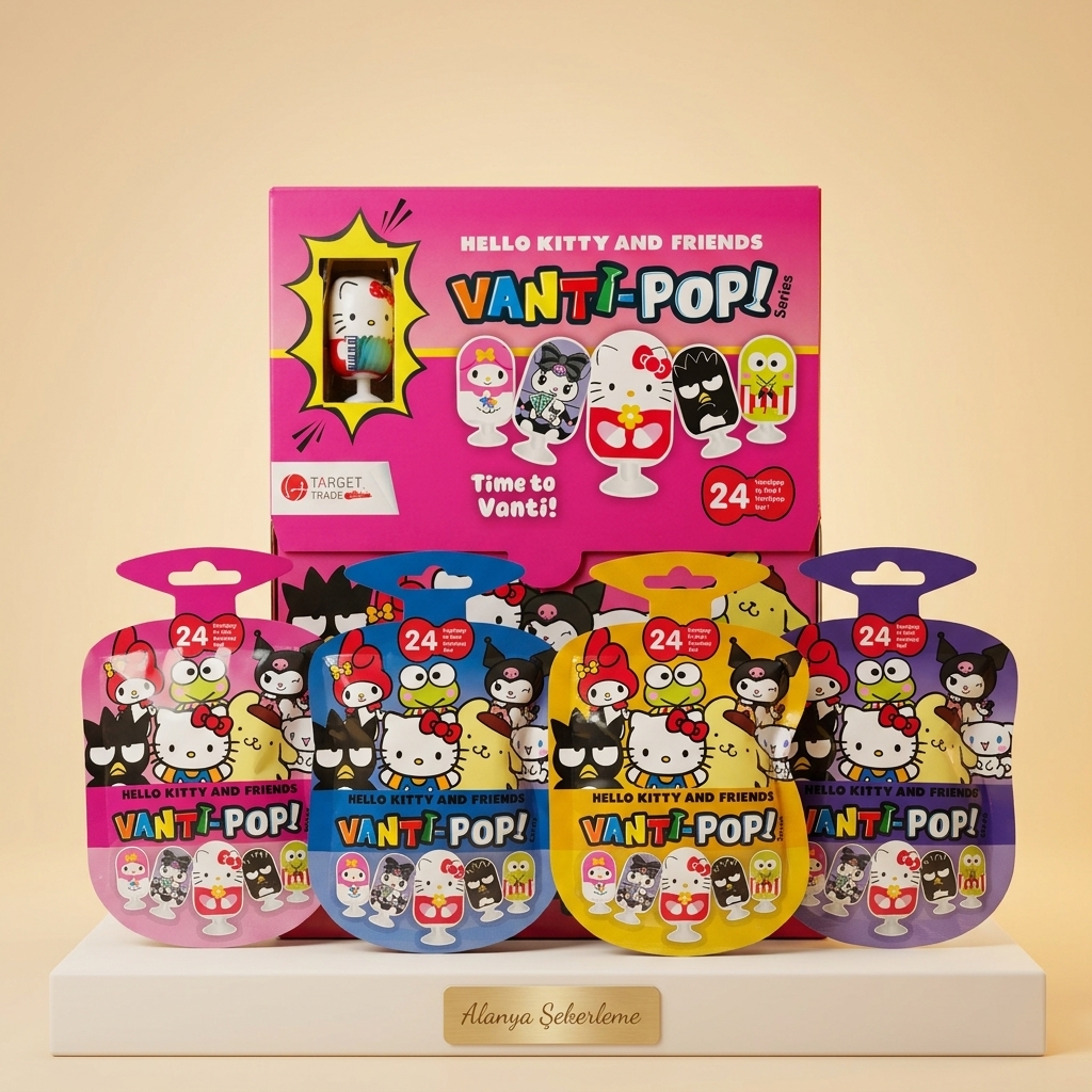 Hello Kitty Vanti Pop Oyuncaklı Şeker