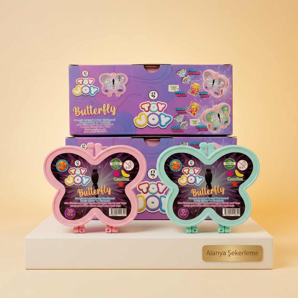 Toy Joy Kelebek Oyuncaklı Şeker
